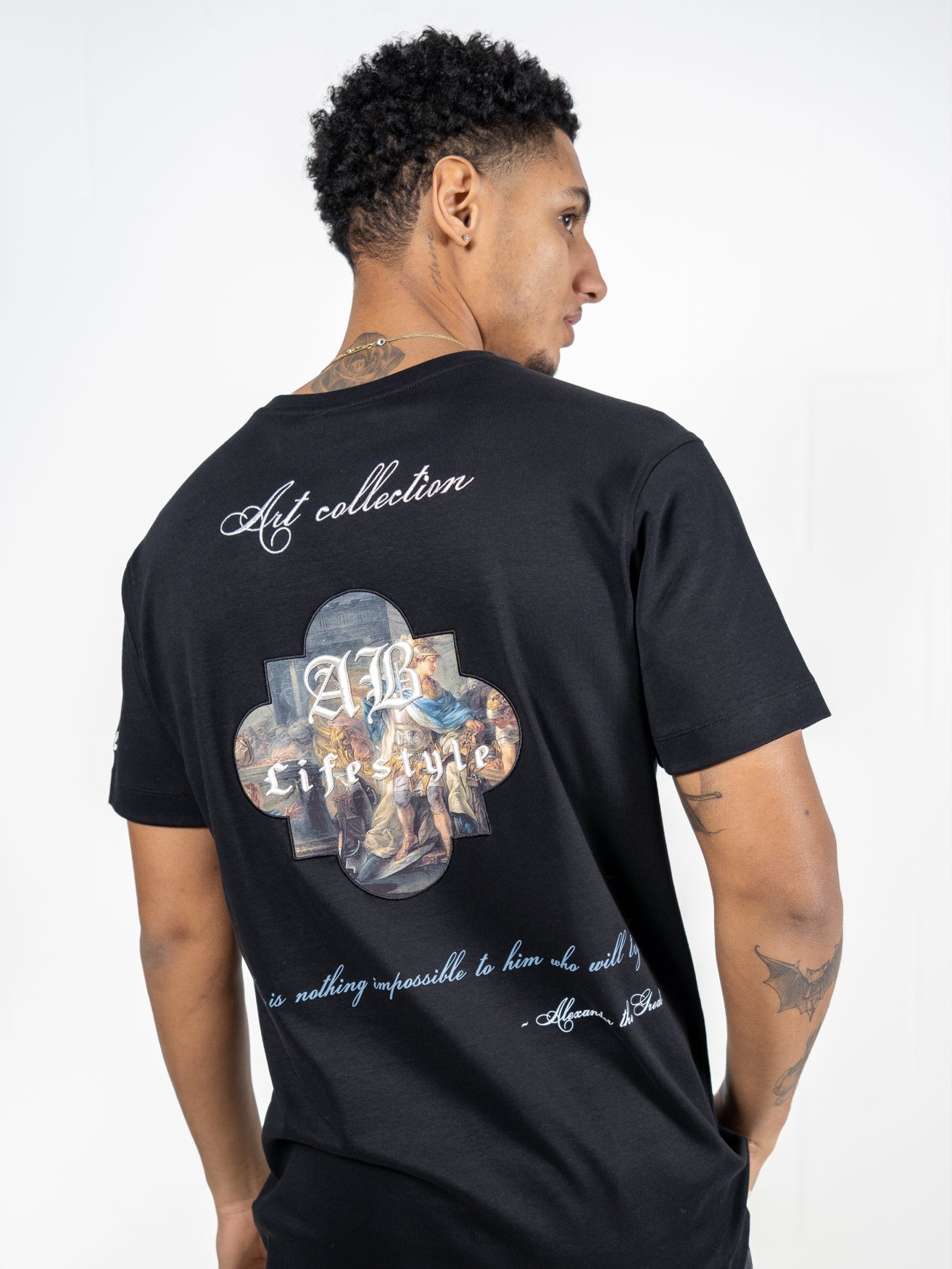 Art Tee | Jet Black