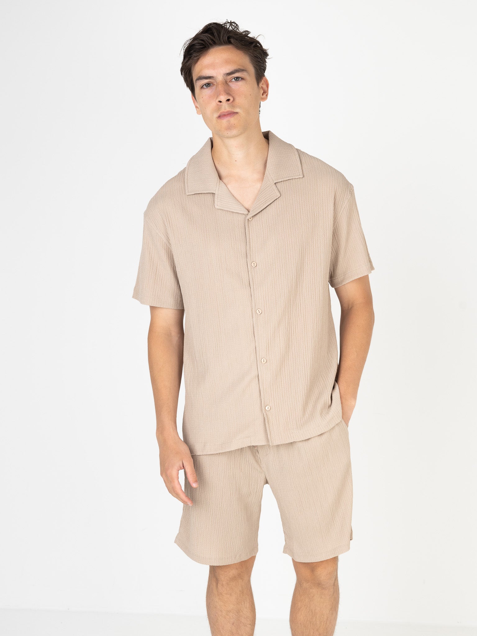 Riveira Shirt | Beige