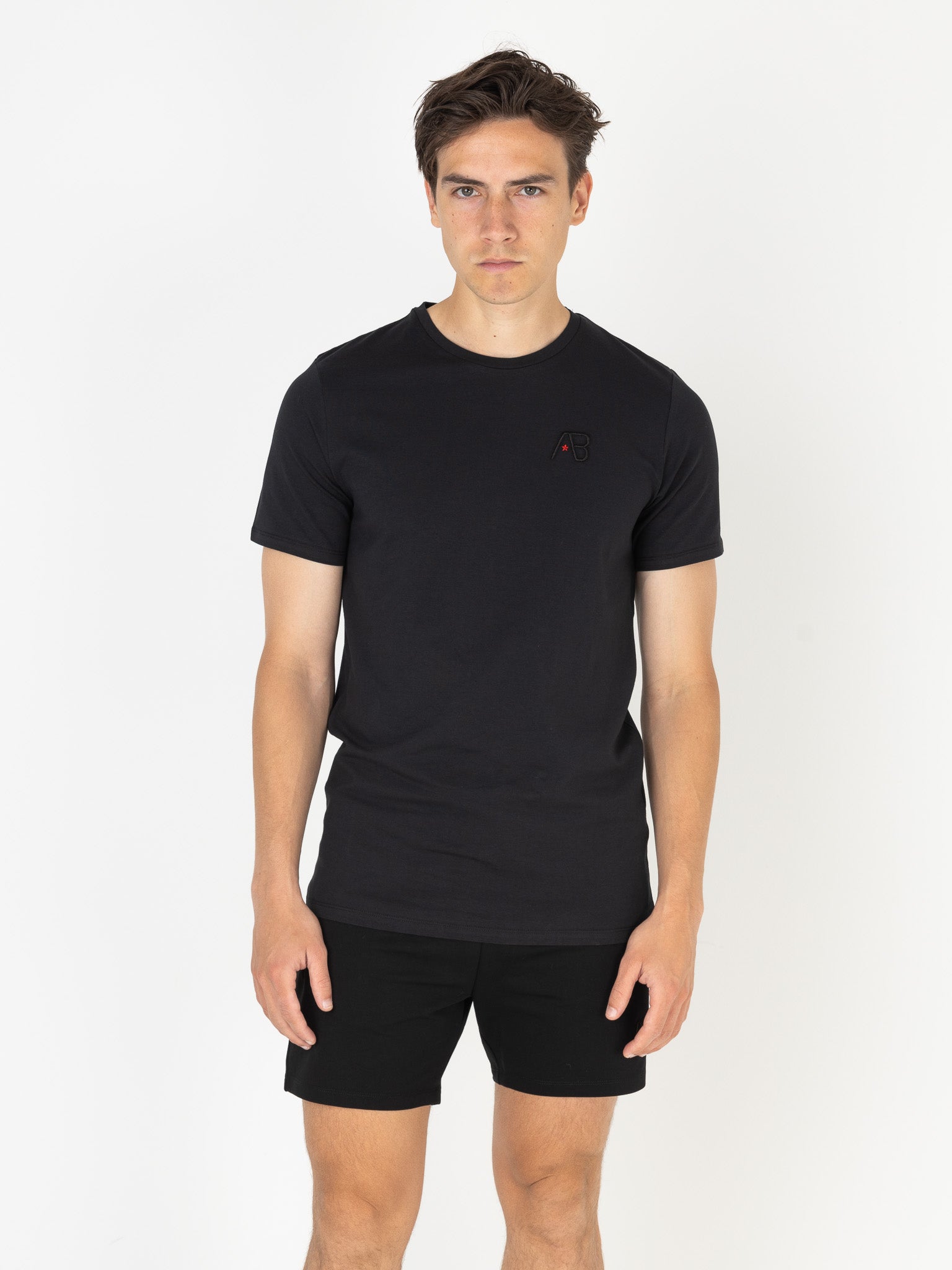 Basic Slim-Fit Tee | Jet Black