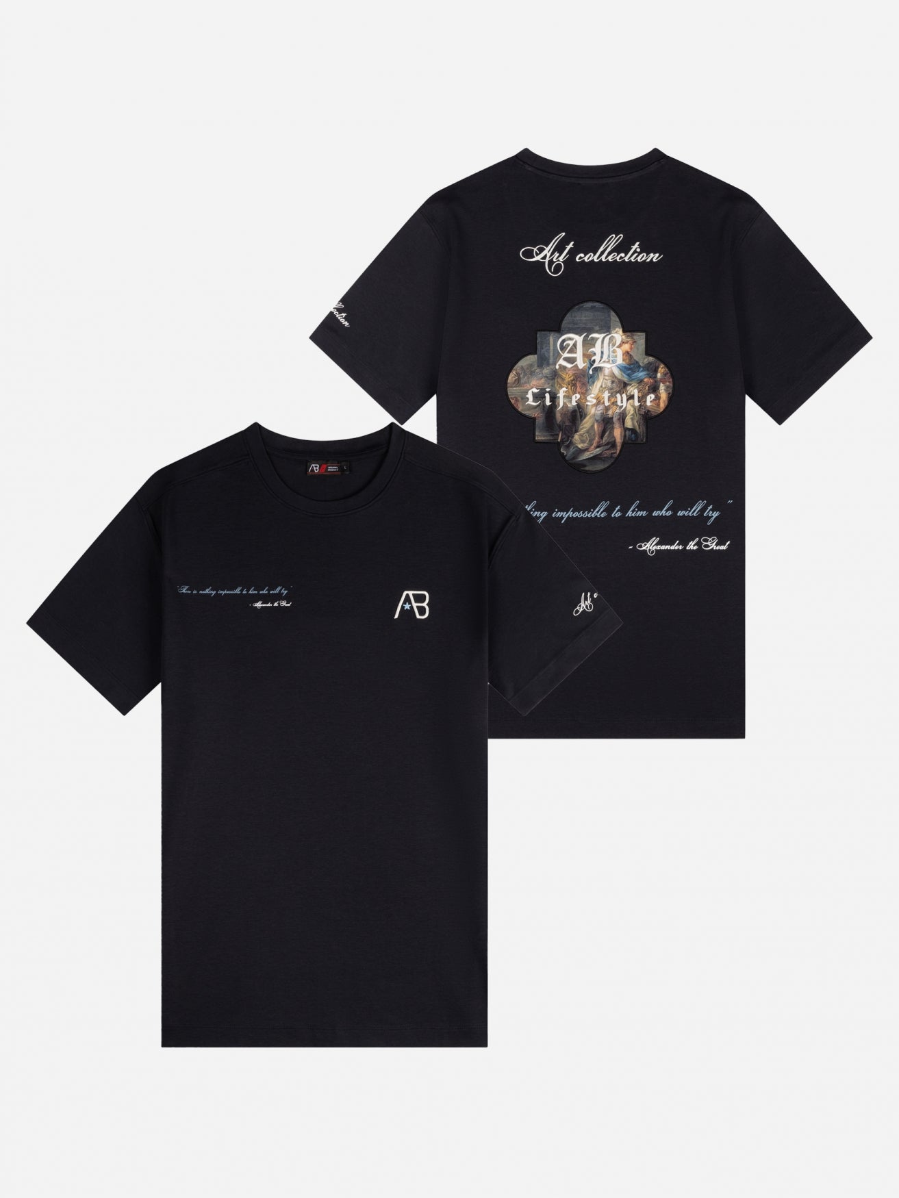 Art Tee | Jet Black