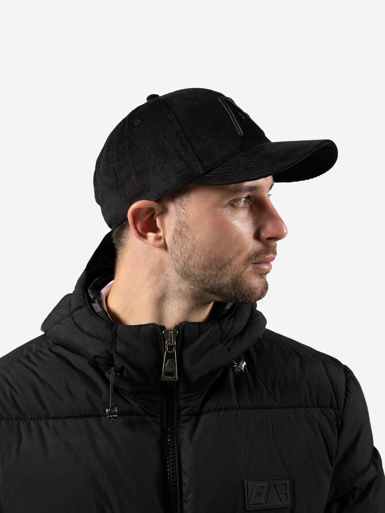 Corduroy Cap | Jet Black