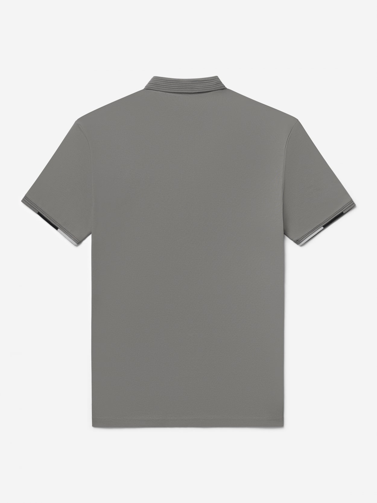 Triple Coloured Polo | Steel Grey