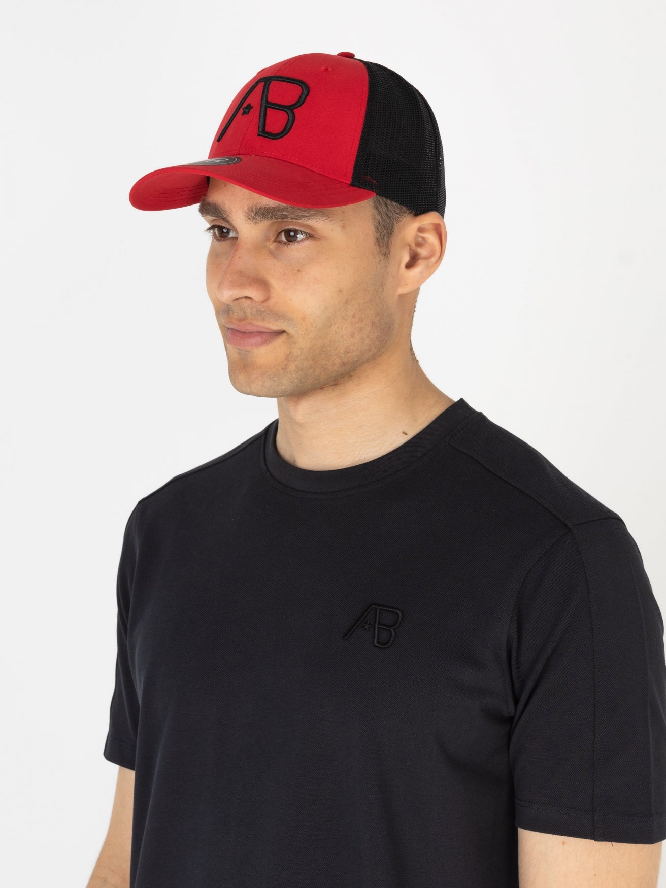 2Tone Retro Trucker Cap | True Red
