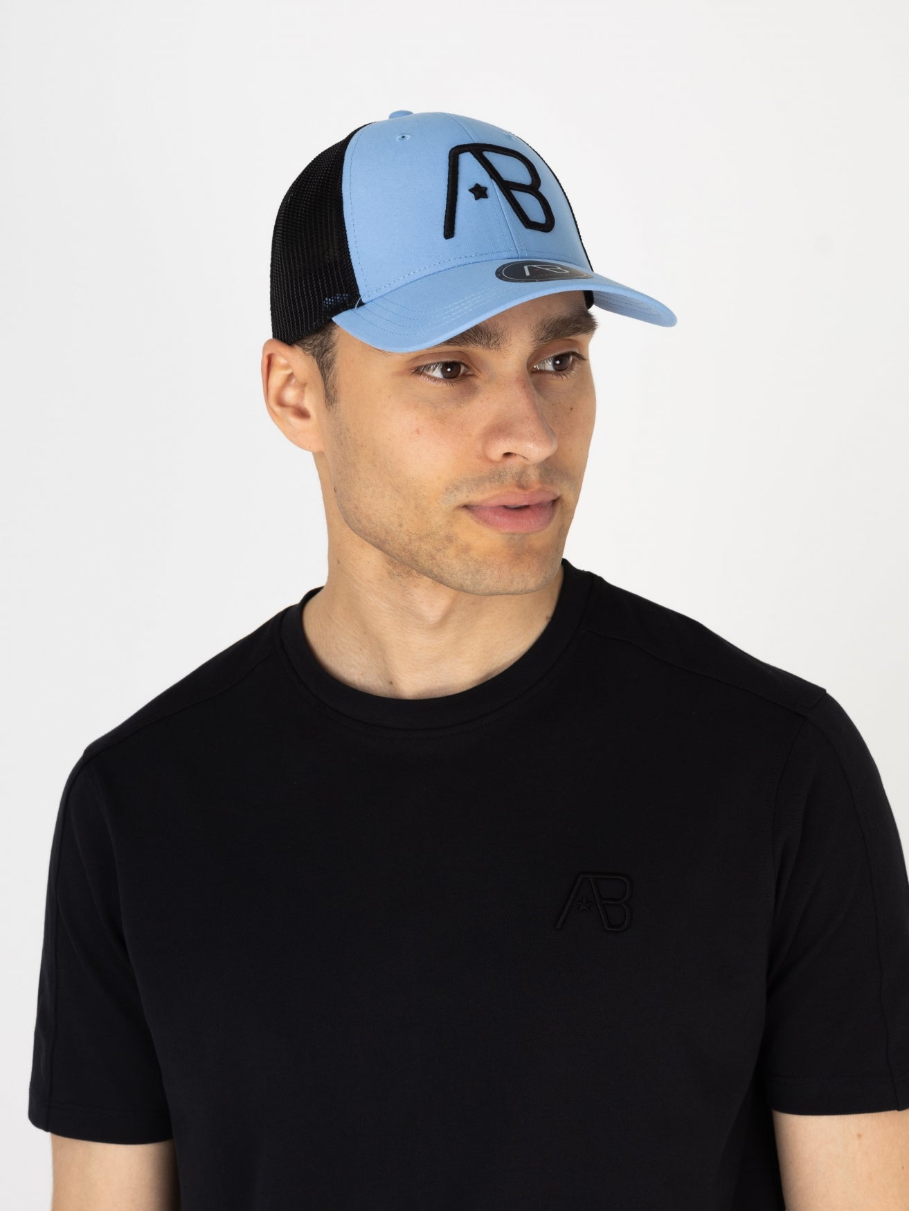 2Tone Retro Trucker Cap | Cornflower Blue