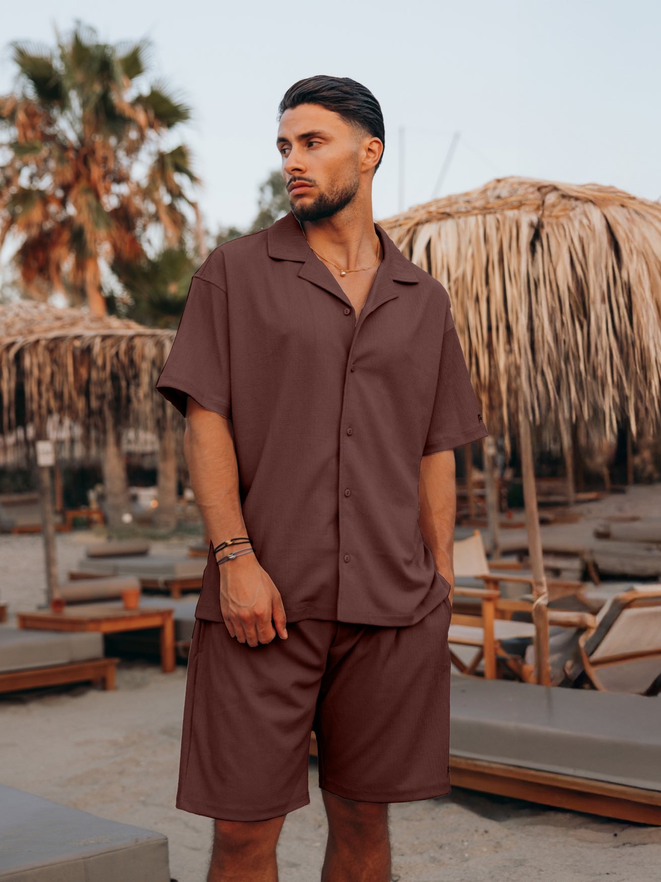 Riveira Shirt | Bordeaux