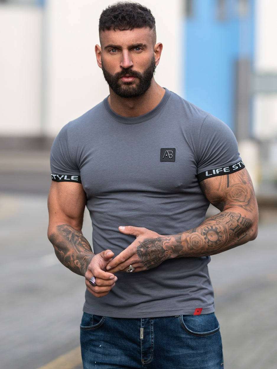Luigi Tee | Grey - AB Lifestyle