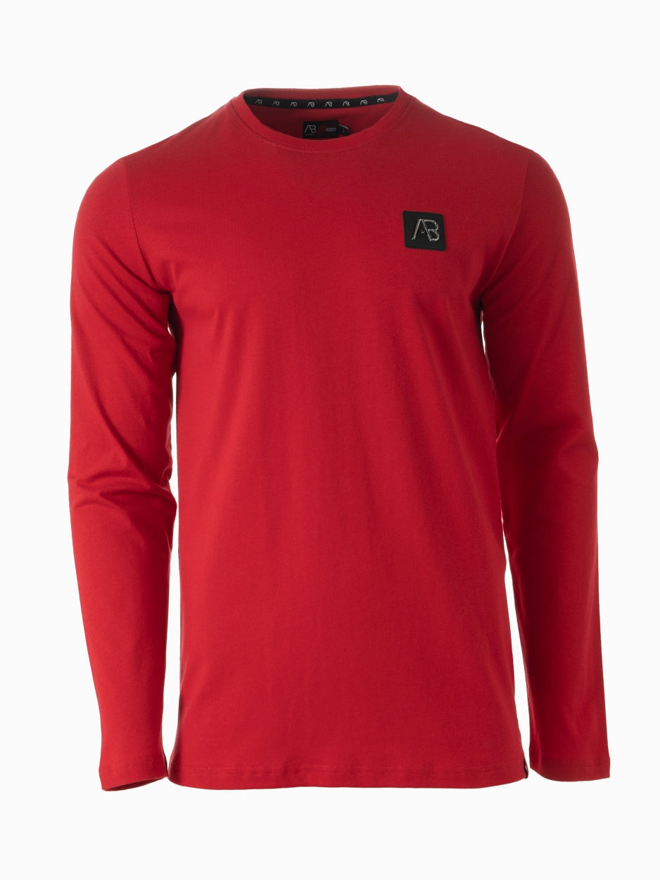Longsleeve Tee | Red - AB Lifestyle