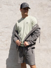 Festival Short | Charcoal / Sage