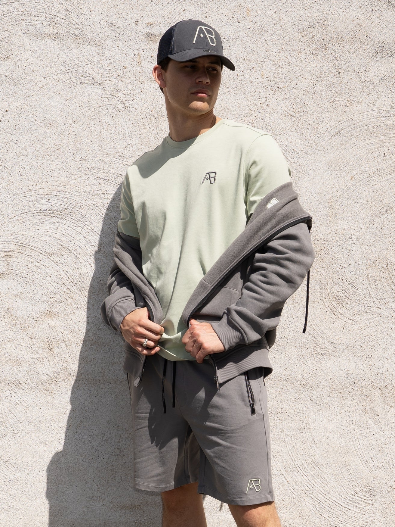 Festival Short | Charcoal / Sage