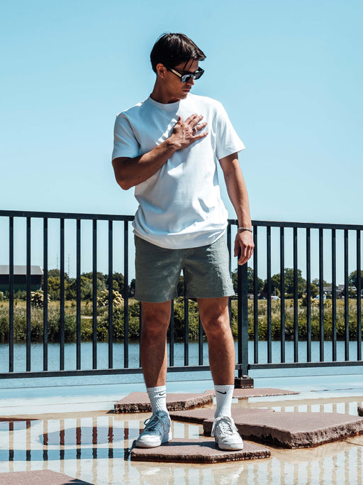 Swim Shorts (Ocean) | Desert Sage / Bright White