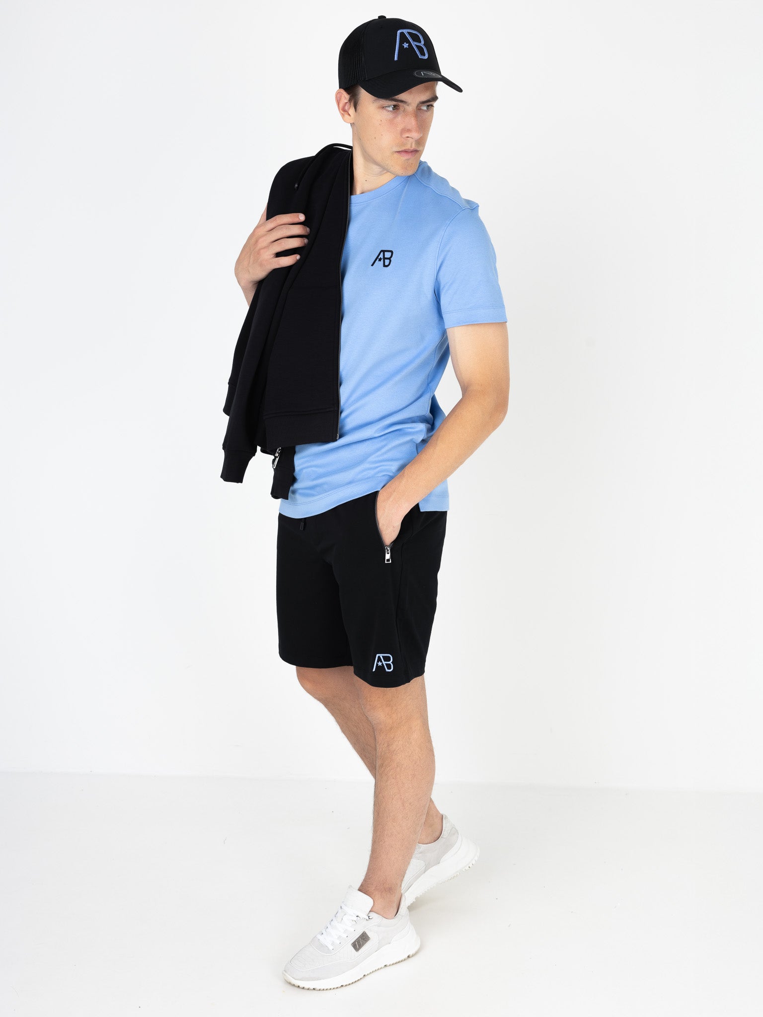 Festival Tee | Cornflower Blue
