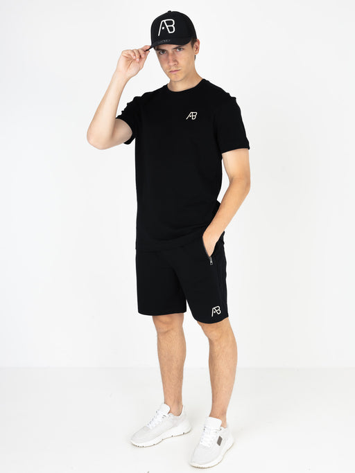 Festival Tee | Jet Black / White Swan