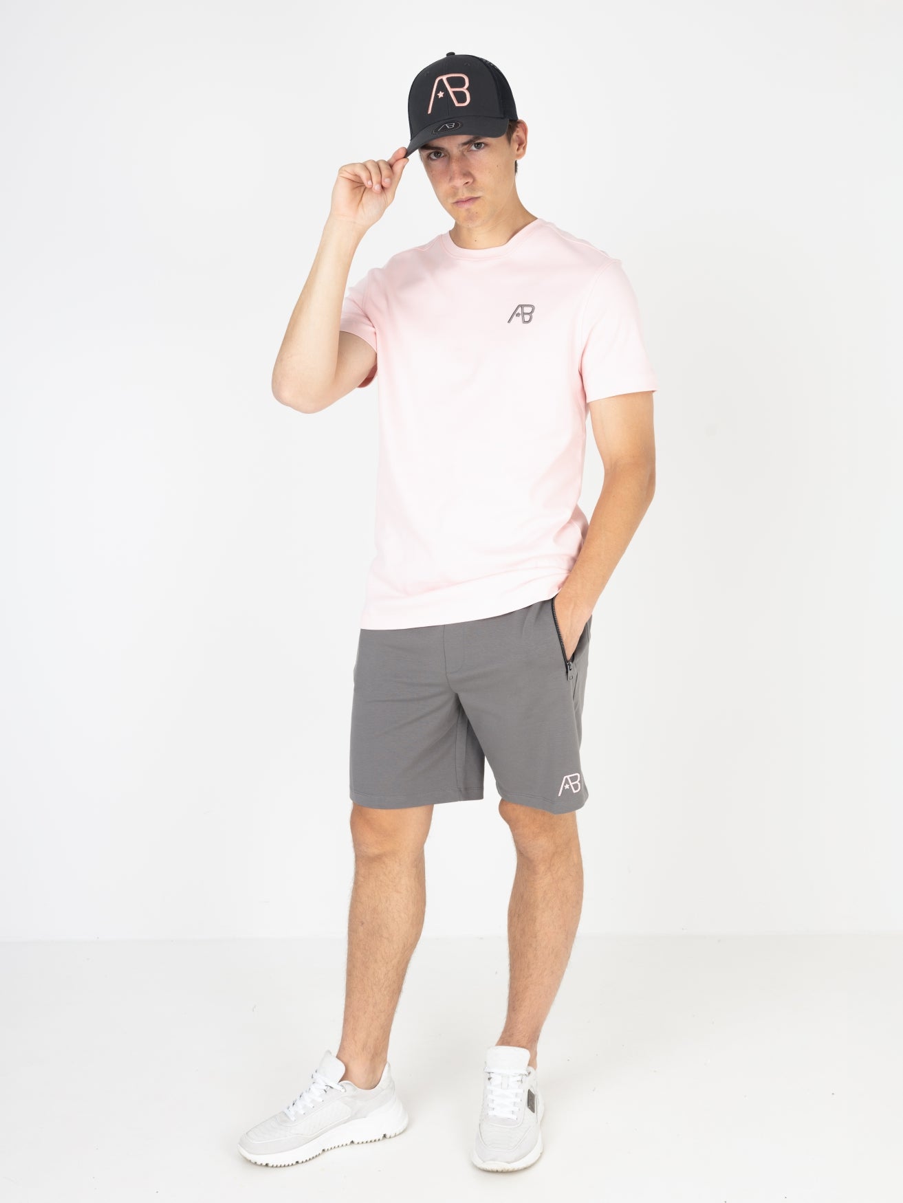 Festival Short | Charcoal / Almond Blossom