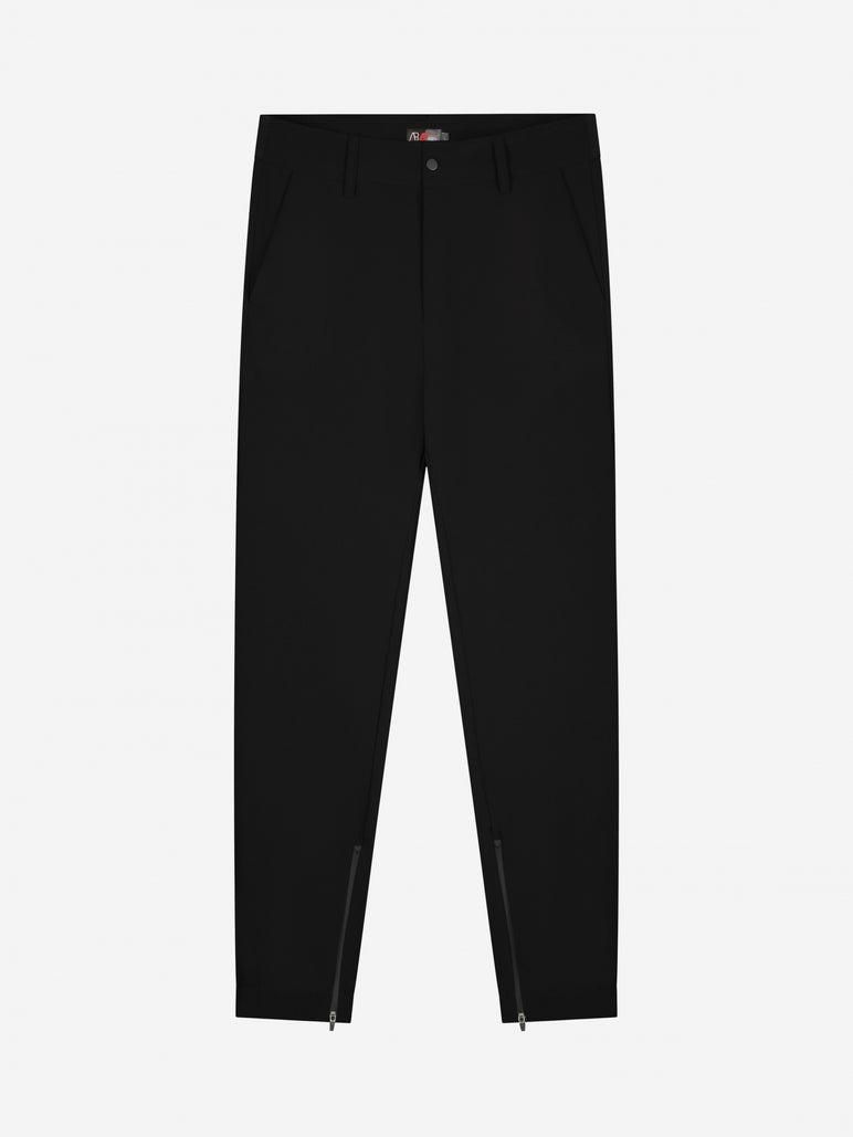 Casual RIB Pants | Jet Black