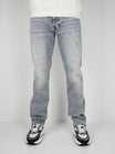 Slim-Fit Denim Jeans Paint | Dark Blue | Light Blue