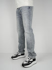 Slim-Fit Denim Jeans Paint | Dark Blue | Light Blue