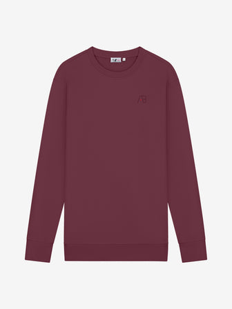 Diamond Sweater | Eggplant