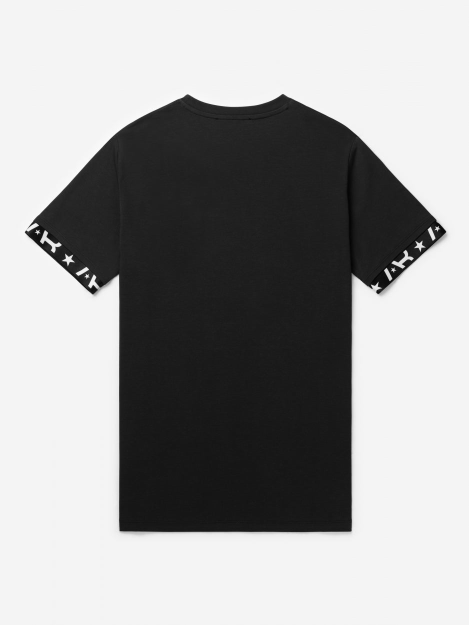 Flag Tee | Jet Black