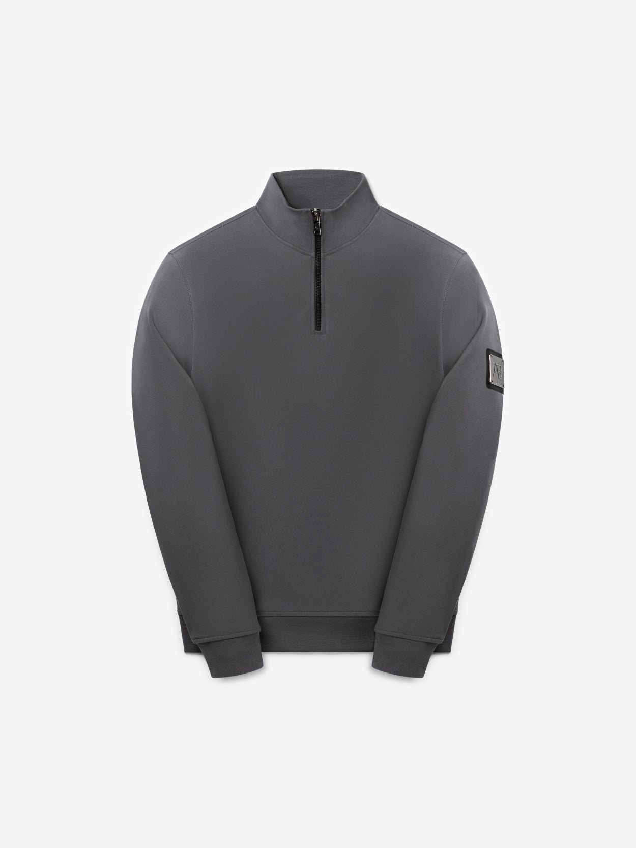 Metal Half-Zip Sweater | Forged Iron