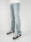 Slim-Fit Denim Jeans Paint | Dark Blue | Light Blue