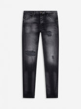 Los Angeles Denim Jeans (Slim-Fit) | Jet Black