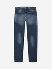 Slim-Fit Denim Jeans Paint | Dark Blue | Dark Blue