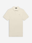Premium Interlock Polo | White Swan
