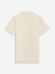 Premium Interlock Polo | White Swan