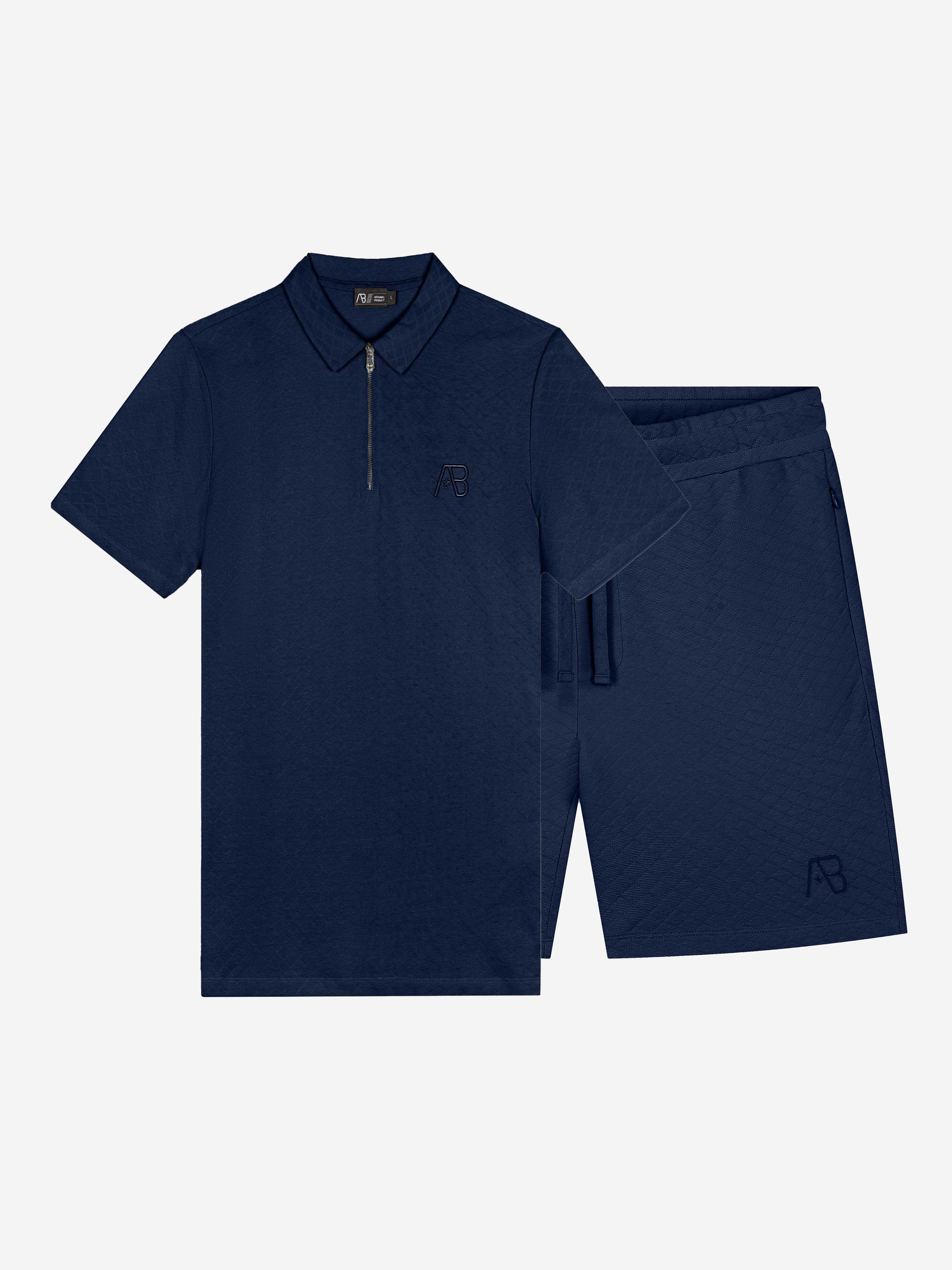 Prestige Set Polo | Peacoat