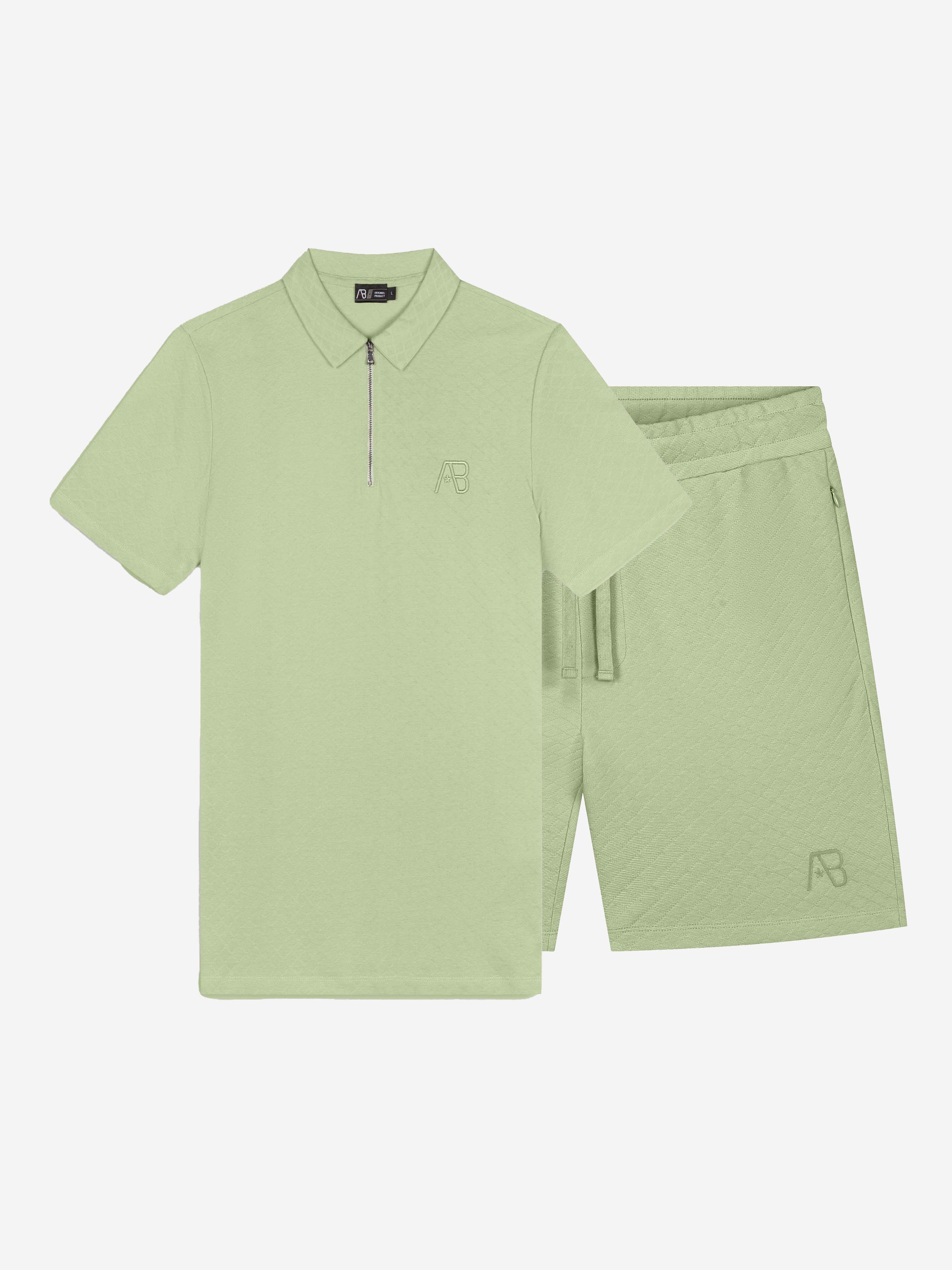 Prestige Set Polo | Sage Green
