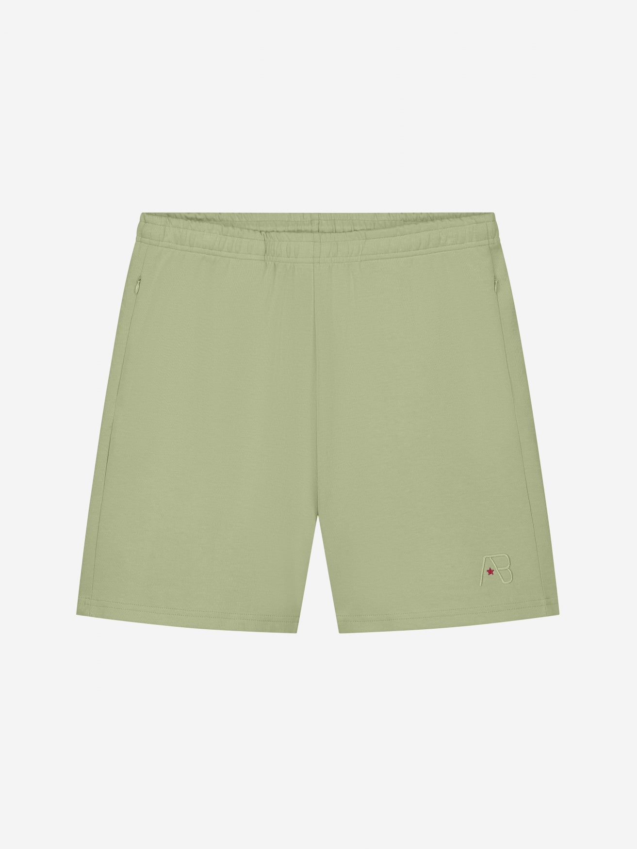 Basic Regular-Fit Short | Sage Green