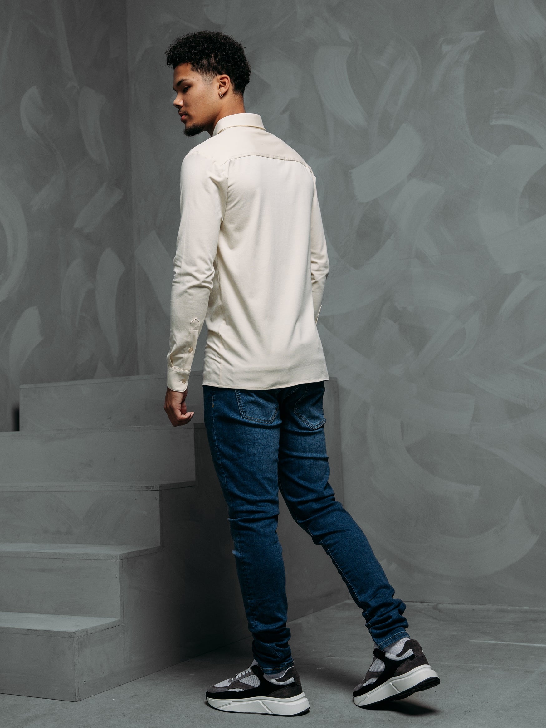 Slim-Fit Shirt | Whitecap Gray