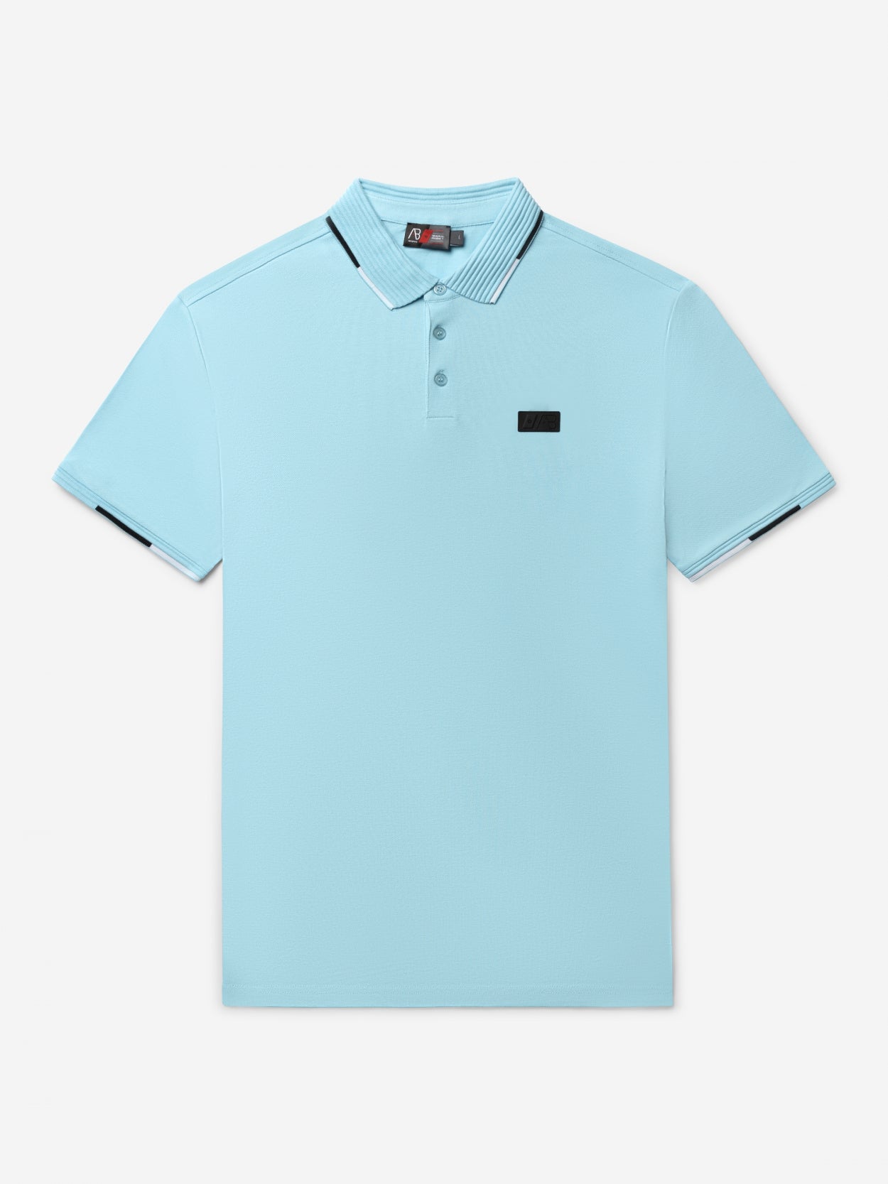 Triple Coloured Polo | Sky Blue