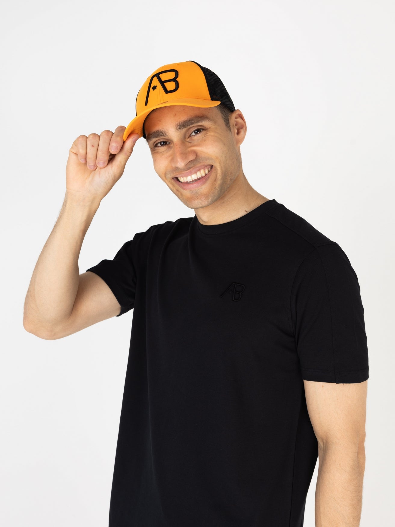 2Tone Retro Trucker Cap | Orange Pepper