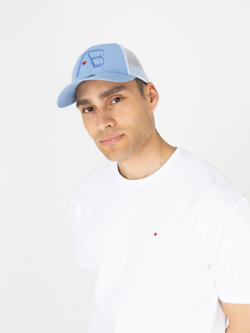 Retro Trucker Cap | Cornflower Blue
