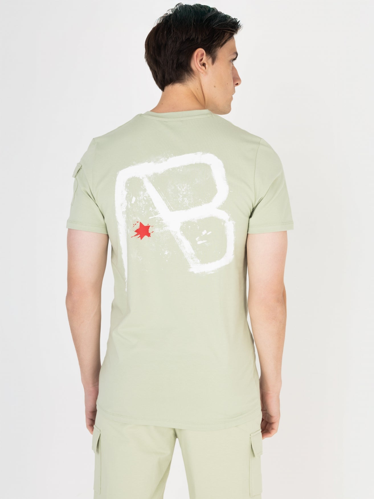 Cargo Tee | Sage Green