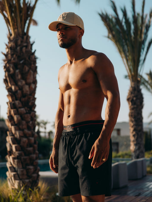 Swim Shorts (Galaxy) | Jet Black