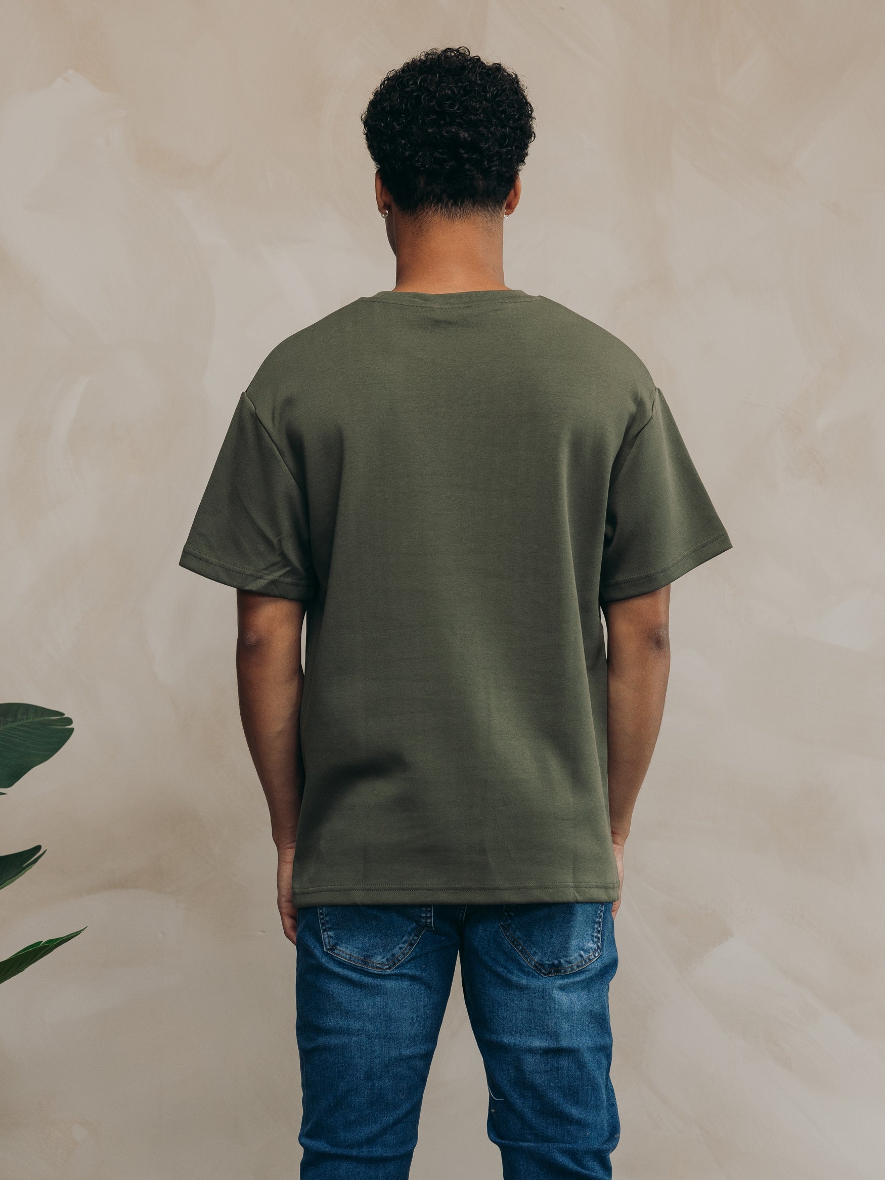 Regular-Fit Tee | Olive Night