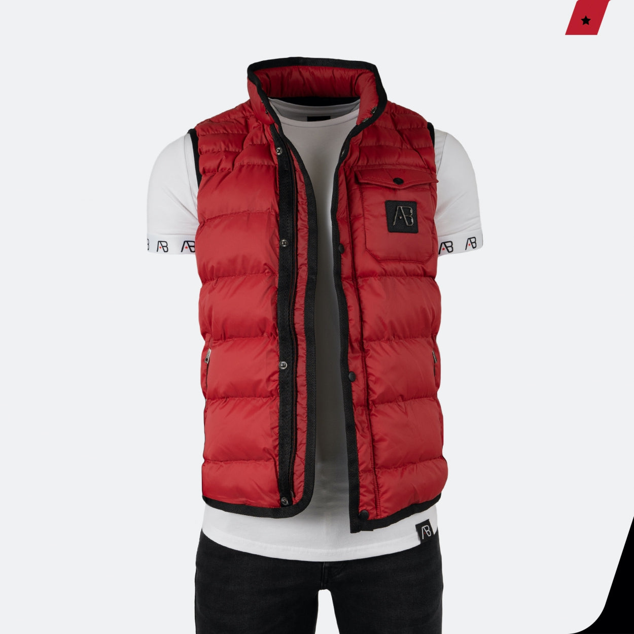 Exclusive Bodywarmer | Red - AB Lifestyle